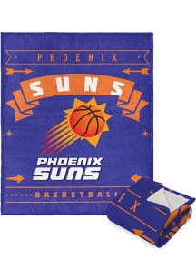Phoenix Suns Hardwood Classics Jersey Silk Touch Sherpa Fleece Blanket - Purple