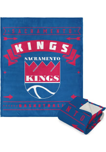 Sacramento Kings Hardwood Classics Jersey Silk Touch Sherpa Fleece Blanket - Purple