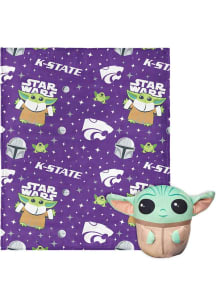 K-State Wildcats The Child Hugger Fleece Blanket - Purple