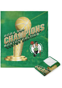 Boston Celtics NBA Finals Champions 2024 50x60 Silk Touch Fleece Blanket - Green