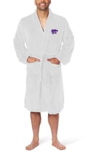 K-State Wildcats White L/XL Silk Touch Bathrobes