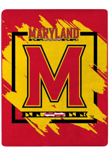 Maryland Terrapins 46x60 Silk Touch Raschel Throw Blanket - Red