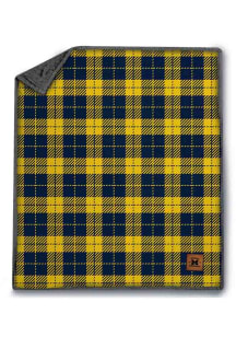 Michigan Wolverines 60x70 Cloud Raschel Throw Blanket - Yellow