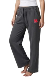 Nebraska Cornhuskers Womens Rockport Black Sweatpants