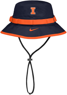 Nike Illinois Fighting Illini Navy Blue Sideline Apex Boonie Mens Bucket Hat