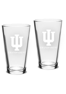 Indiana Hoosiers Grandparent Pub Set Pint Glass - White