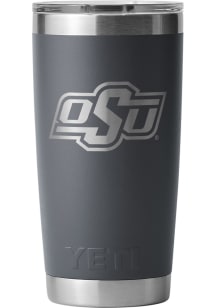 Yeti Oklahoma State Cowboys Rambler 20 oz Stainless Steel Tumbler - Grey