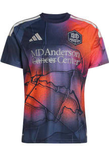 Houston Dynamo Mens Adidas Replica Soccer Replica Away Jersey - Light Blue