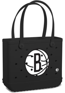 Brooklyn Nets Black Medium Bogg Bag Tote