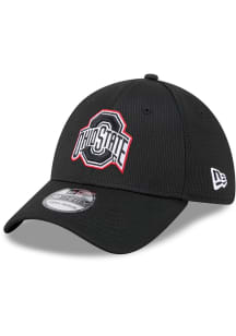New Era Ohio State Buckeyes Mens Black DL Team Pop 39THIRTY Flex Hat
