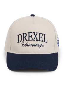Drexel Dragons Ivory Two Tone Ponyback Womens Adjustable Hat