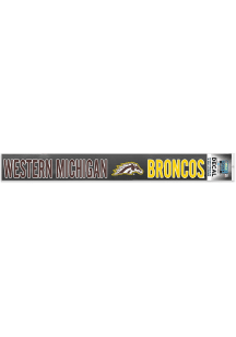 Western Michigan Broncos Long Text Auto Strip - Brown