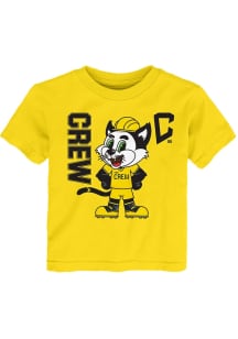 Columbus Crew Toddler Gold Mascot Hero Short Sleeve T-Shirt