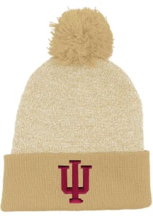LogoFit Indiana Hoosiers White Rooney Mens Knit Hat
