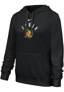Nike Rowan University Womens Black Club Fleece Hooded Sweatshirt