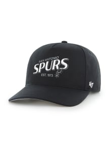 47 San Antonio Spurs Graphic HItch Adjustable Hat - Black