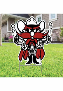 Texas Tech Red Raiders Mascot Yard Sign - Red