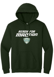 Summit Sportswear MAC Mens Green Ready for the MACtion Long Sleeve Hoodie