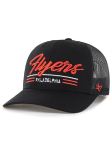 47 Philadelphia Flyers Garner Trucker Adjustable Hat - Black