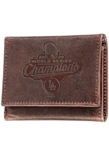 Los Angeles Dodgers 2025 World Series Champions Embossed Mens Trifold Wallet