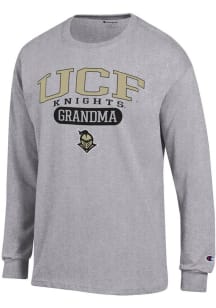 Champion UCF Knights Grey Grandma Pill Jersey Long Sleeve T Shirt