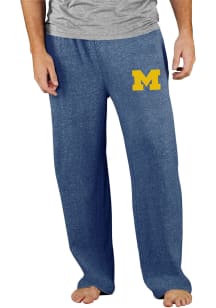 Concepts Sport Michigan Wolverines Mens Blue Mainstream Terry Sweatpants