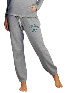 Concepts Sport Oakland Athletics Womens Mainstream Grey Sweatpants