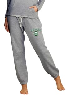 Concepts Sport Colorado State Rams Womens Mainstream Grey Sweatpants