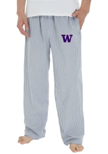 Concepts Sport Washington Huskies Mens Grey Tradition Sleep Pants