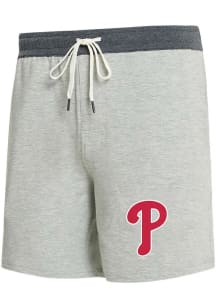 Concepts Sport Philadelphia Phillies Mens Grey Domain Shorts