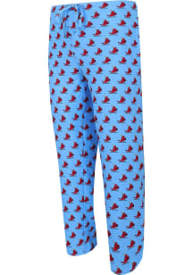 Concepts Sport St Louis Cardinals Mens Light Blue Gauge Sleep Pants
