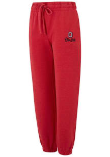 Concepts Sport Ohio State Buckeyes Womens Volley Red Sweatpants