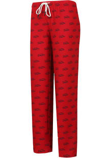 Concepts Sport Arkansas Razorbacks Womens Cardinal Gauge Loungewear Sleep Pants