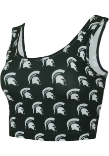 Concepts Sport Michigan State Spartans Womens Green Gauge Tank Top