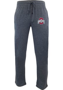 Concepts Sport Ohio State Buckeyes Mens Charcoal Primary Logo Sleep Pants