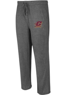 Concepts Sport Central Michigan Chippewas Mens Charcoal Primary Logo Sleep Pants