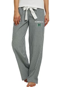Concepts Sport Hawaii Warriors Womens Green Tradition Loungewear Sleep Pants