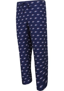 Concepts Sport Oklahoma City Thunder Mens Navy Blue Gauge Sleep Pants