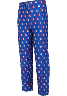 Concepts Sport Philadelphia 76ers Mens Blue Gauge Sleep Pants