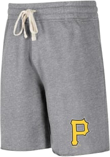 Concepts Sport Pittsburgh Pirates Mens Grey Mainstream Shorts