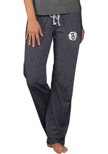 Concepts Sport Brooklyn Nets Womens Charcoal Quest Knit Loungewear Sleep Pants