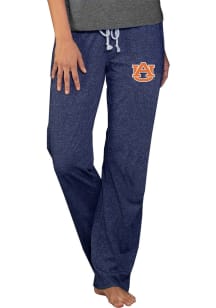 Concepts Sport Auburn Tigers Womens Navy Blue Quest Knit Loungewear Sleep Pants