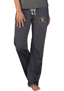 Concepts Sport Colorado Buffaloes Womens Charcoal Quest Knit Loungewear Sleep Pants