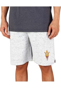 Concepts Sport Arizona State Sun Devils Mens White Throttle Knit Jam Shorts