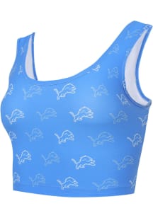 Concepts Sport Detroit Lions Womens Honolulu Blue Record Tank Top
