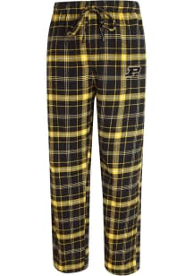 Concepts Sport Purdue Boilermakers Mens Black Plaid Flannel Sleep Pants