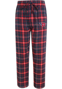 Concepts Sport Dayton Flyers Mens Navy Blue Plaid Flannel Sleep Pants