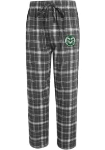Concepts Sport Colorado State Rams Mens Grey Plaid Flannel Sleep Pants