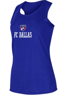 Concepts Sport FC Dallas Womens Blue Marathon Tank Top