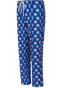 Concepts Sport Texas Rangers Womens Record Blue Sweatpants